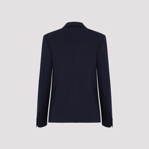 BOTTEGA VENETA Blue Cotton Jacket for Women - FW23 Collection