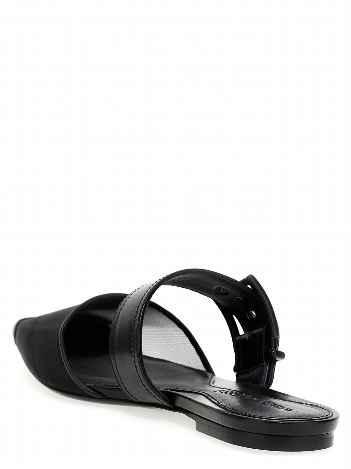 ALEXANDER MCQUEEN Black Sandals for Women | SS23 Collection