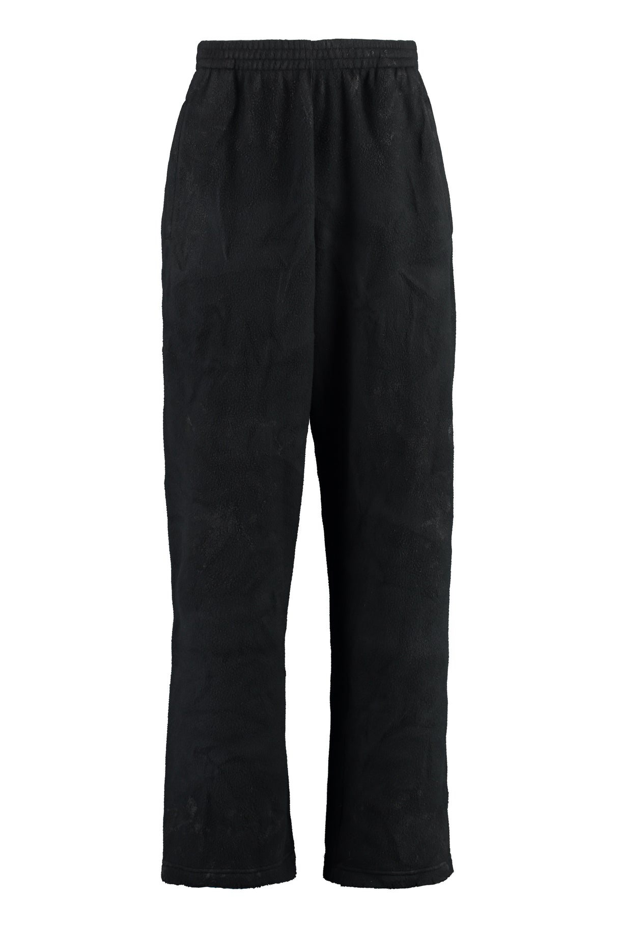 BALENCIAGA Black Adjustable Track Pants for Men - FW23