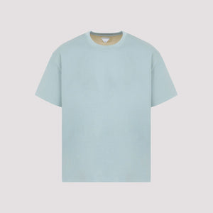 BOTTEGA VENETA Luxury Cotton Tee - Blue