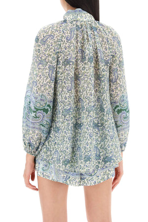 ZIMMERMANN Autumn Elegance Paisley Print Blouse