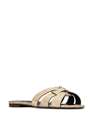 SAINT LAURENT Tribute Slide Sandals for Women