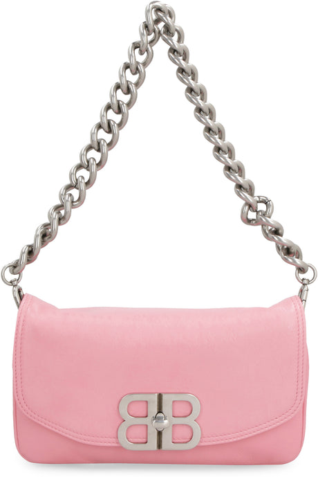 BALENCIAGA Pink 100% Leather Crossbody Handbag for Women - FW23 Collection
