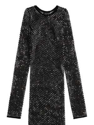 Áo mini lưới pha tinh tế FW23 cho nữ - Bộ sưu tập FW23