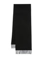 SAINT LAURENT Cashmere Jacquard Scarf