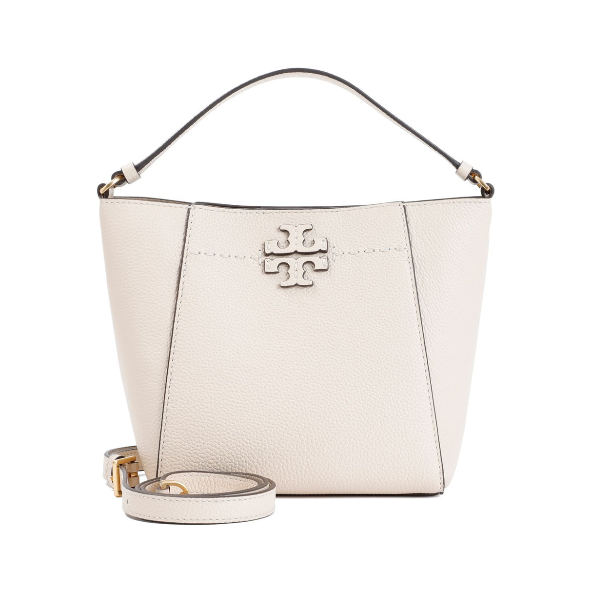 TORY BURCH Designer Brown Bucket Handbag for Women - SS24 Collection