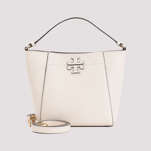 TORY BURCH Designer Brown Bucket Handbag for Women - SS24 Collection