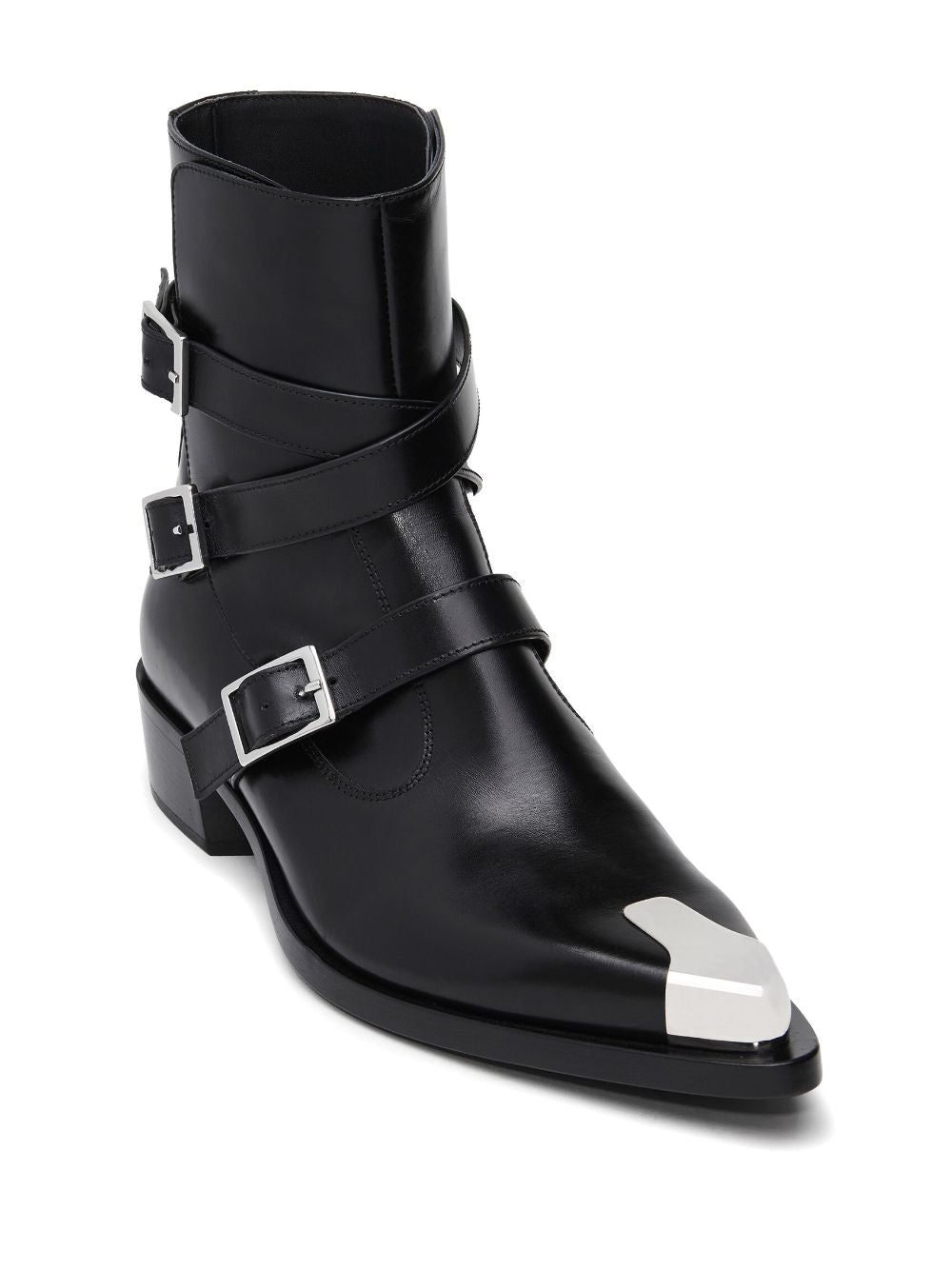 ALEXANDER MCQUEEN Stylish Black Boots for Men - 23FW Collection