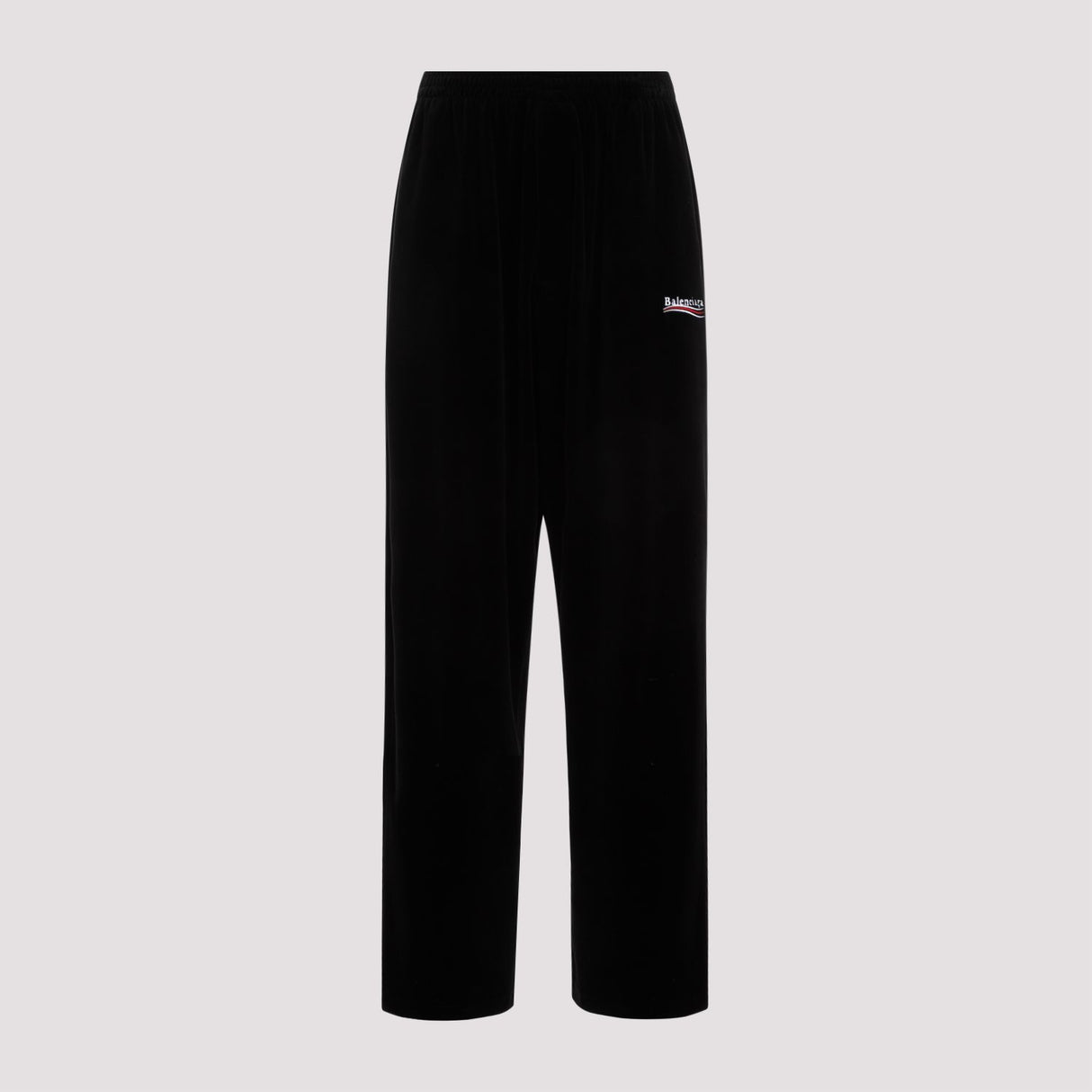 BALENCIAGA Political Campaign Chenille Joggers - Black