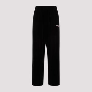 BALENCIAGA Political Campaign Chenille Joggers - Black