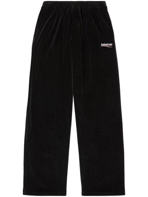 BALENCIAGA Women's Black Training Shorts for 2024 Season