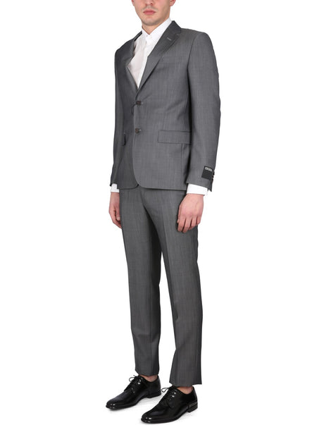 ZEGNA Classic Suit with Mirror Lapels for Men