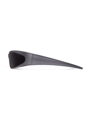 Fashion Forward Grey Oval Sunglasses for Women by Balenciaga Eyewear