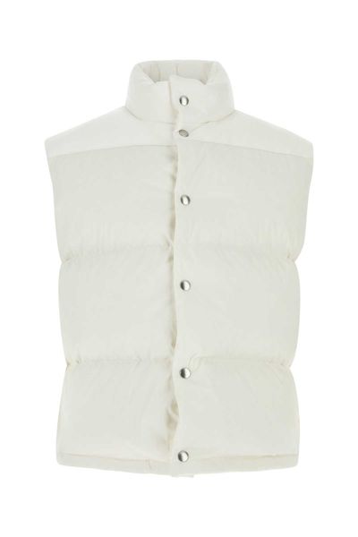 BOTTEGA VENETA Elegant Buttoned Raffia and Linen Gilet