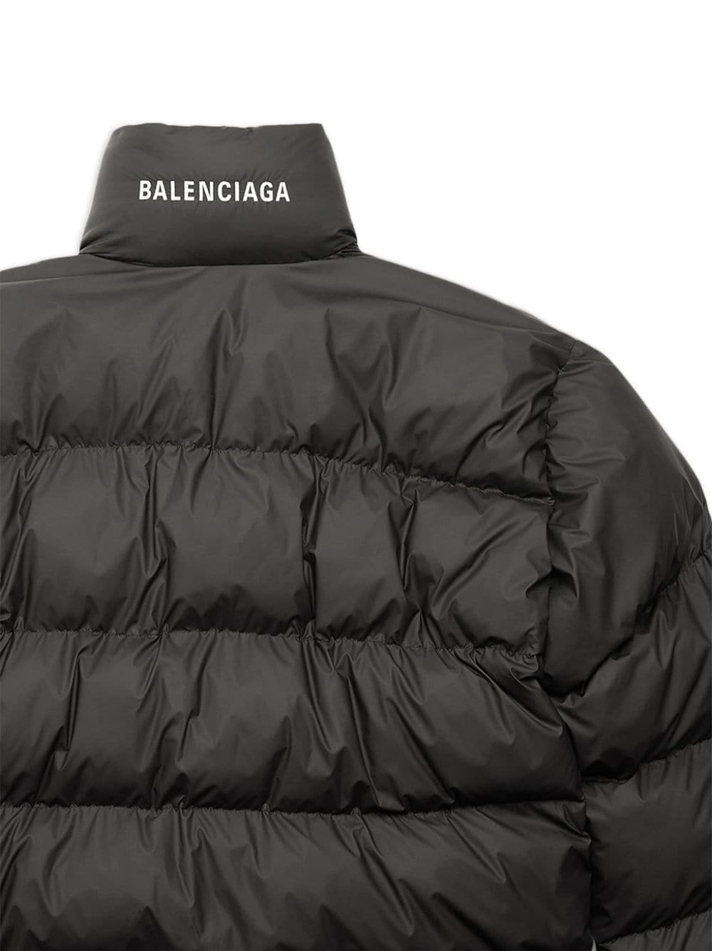 BALENCIAGA Black Oversized Puffer Jacket for Women - FW23