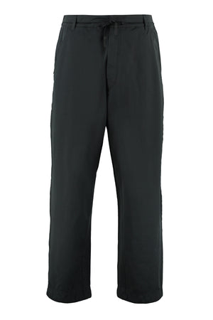 STONE ISLAND Black Technical Fabric Pants for Men