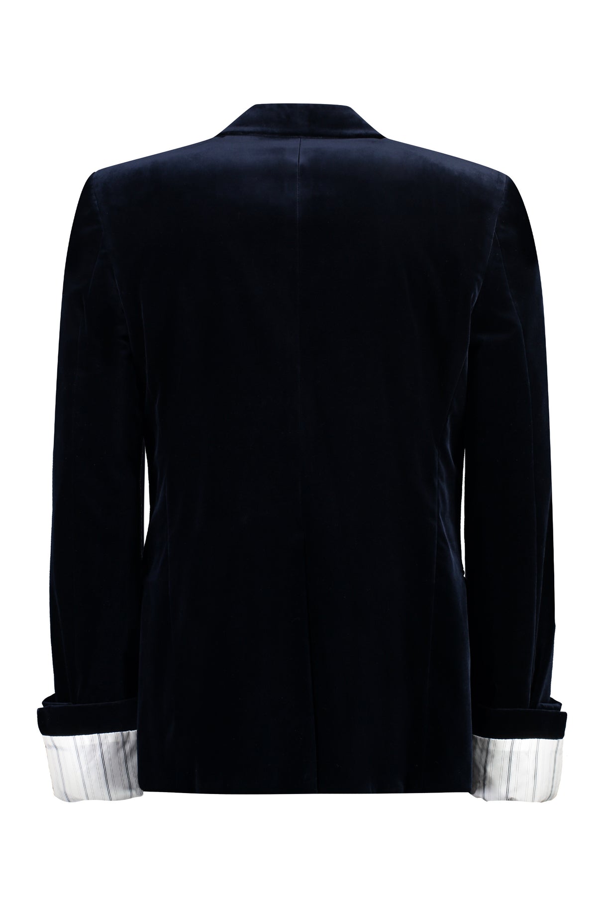 Áo khoác nam từ chất liệu bông màu xanh FW23