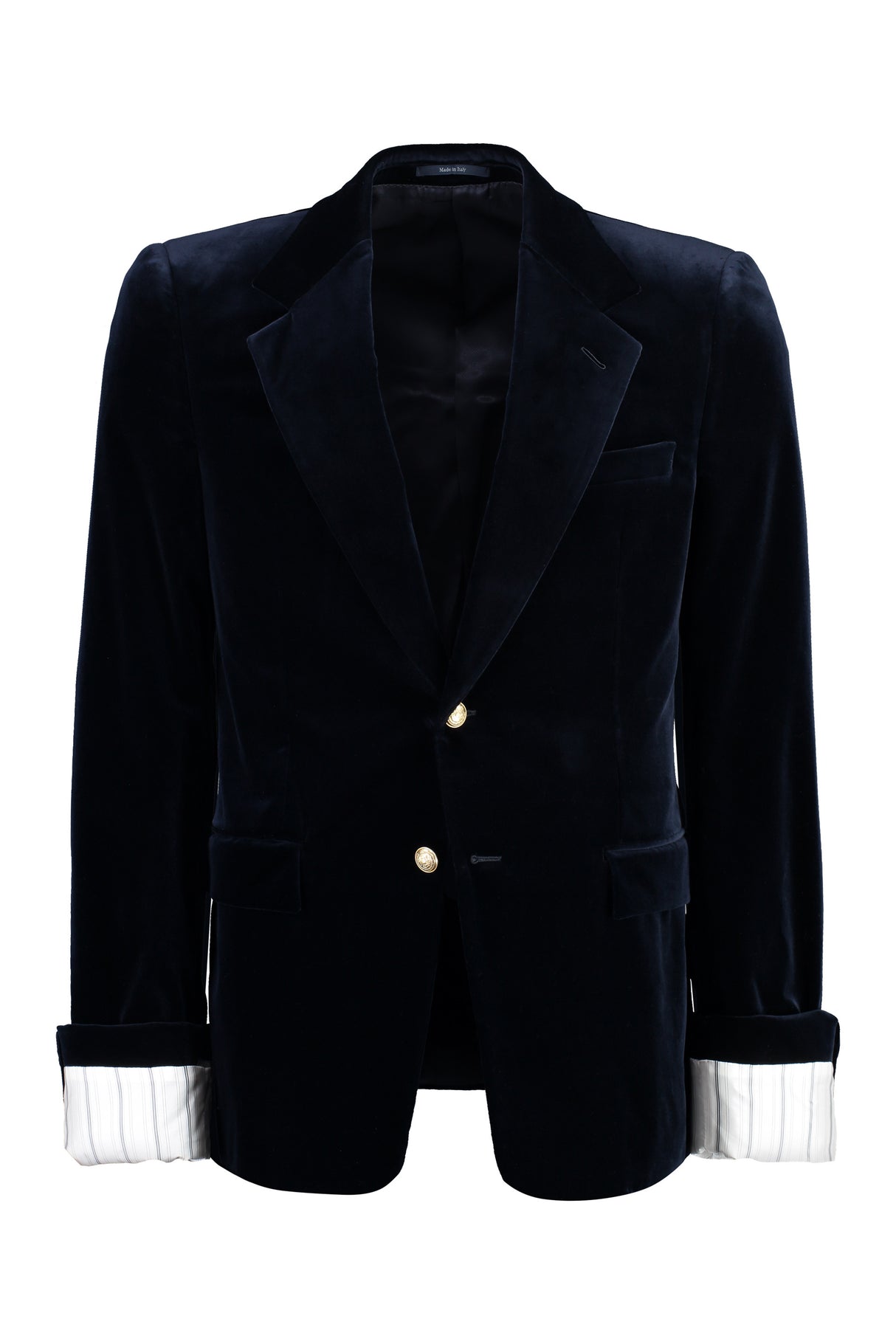 GUCCI Men's Blue Cotton Jacket for FW23