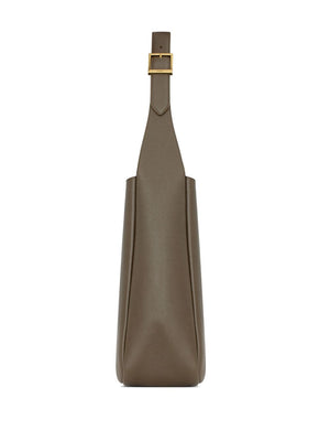 SAINT LAURENT Olive Green Shoulder Handbag for Women - SS24 Collection