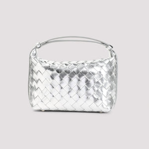 BOTTEGA VENETA Women's Metallic Mini Handbag - 20cm x 15cm x 9.5cm