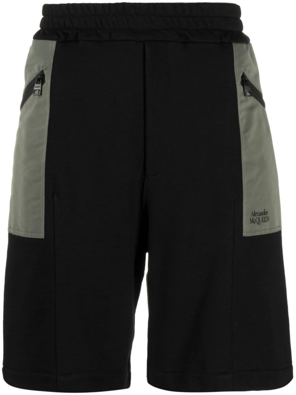 ALEXANDER MCQUEEN Men's 23FW Black Shorts