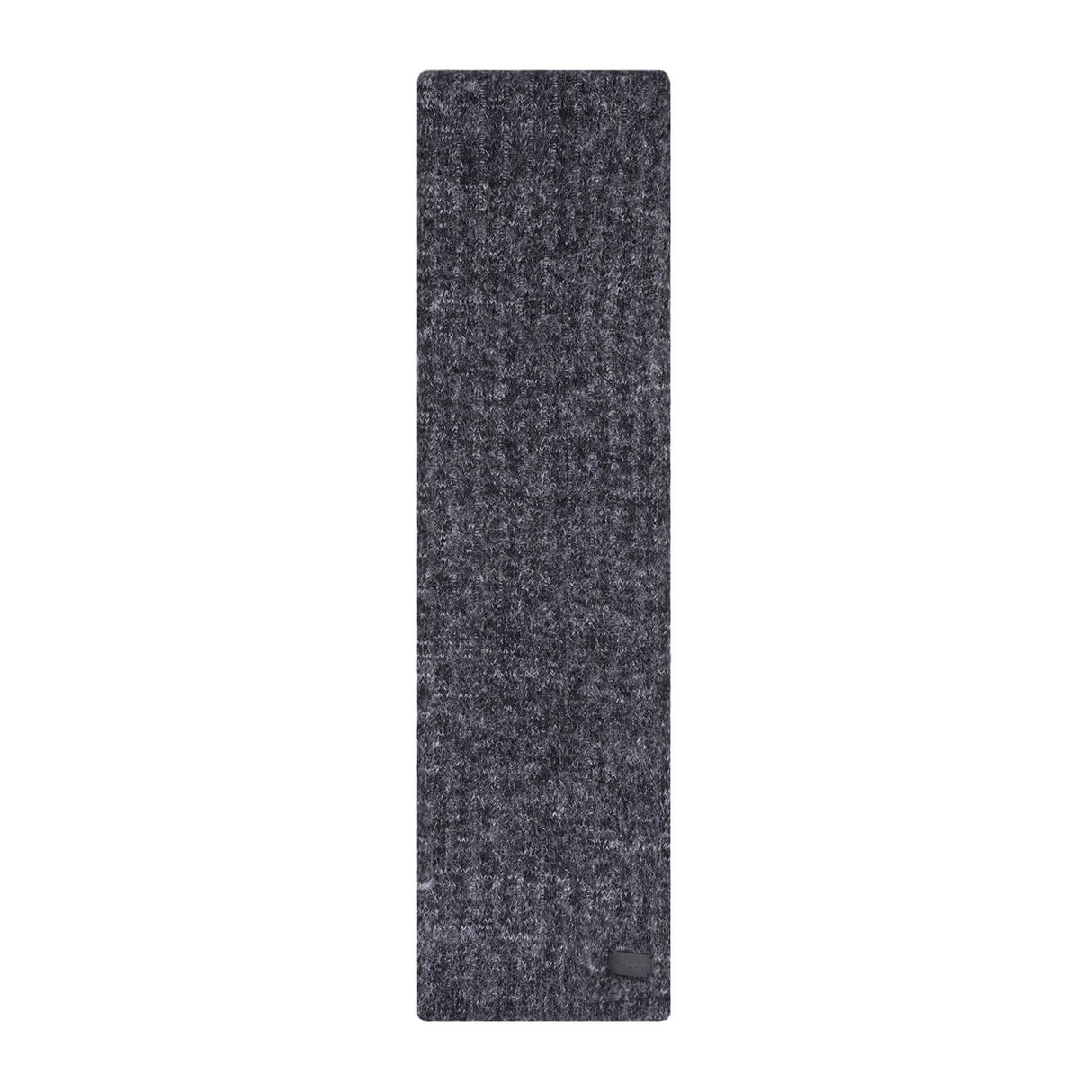 SAINT LAURENT Men's FW23 Grey Wool Scarf (23cm x 224cm)