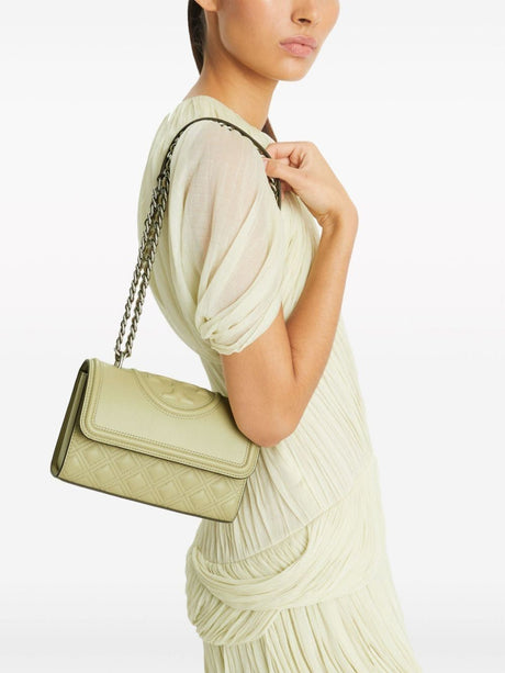 TORY BURCH Lightgreen Convertible Shoulder Bag for Women