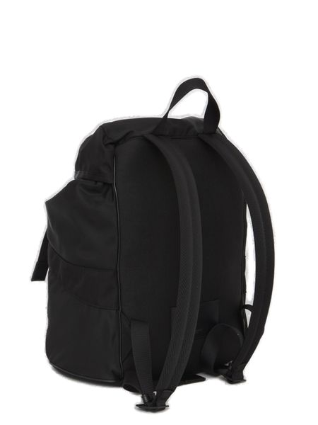 SAINT LAURENT Eco-Luxe Black Backpack 45x44x24cm