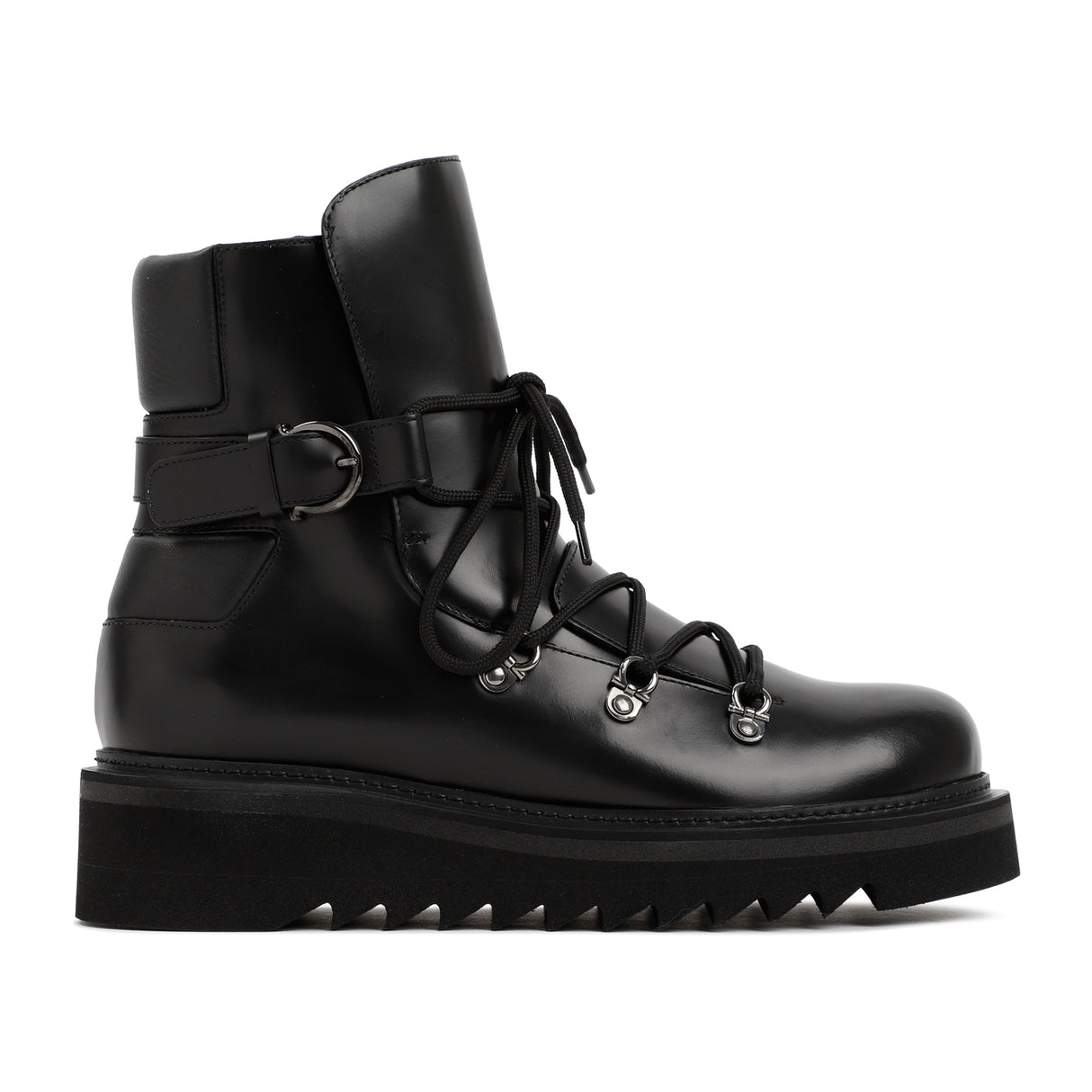 Giày bốt ElimO đen cho phụ nữ từ da thật với gót cao 2CM - Bộ sưu tập SS23