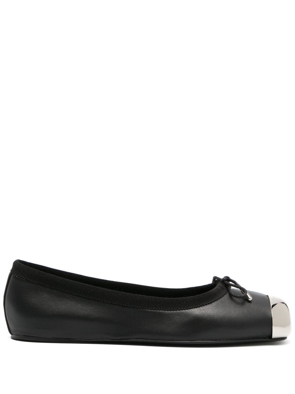 ALEXANDER MCQUEEN Punk-inspired Black Ballet Flats for Women