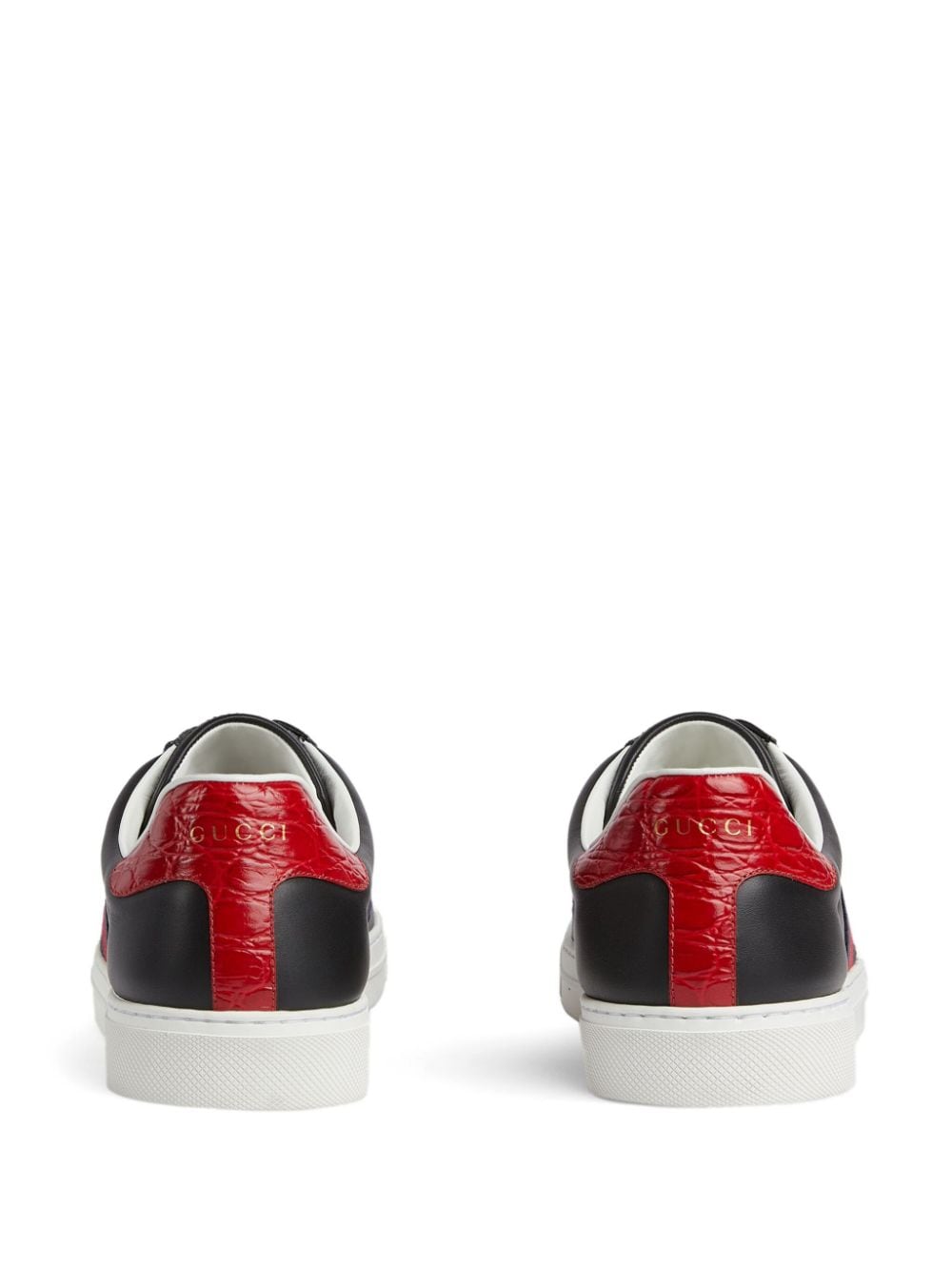 GUCCI Premium Leather Low-Top Sneakers