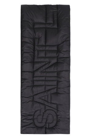 SAINT LAURENT Black Padded Nylon Scarf for Women - Size 30X220 CM