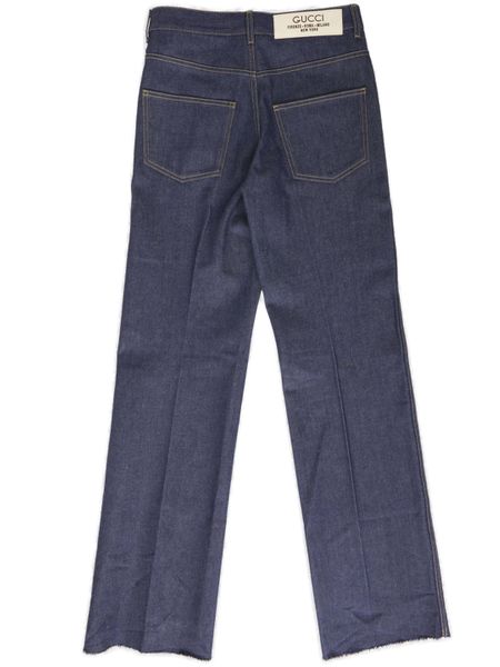 GUCCI Men's FW23 Blue Cotton Pants