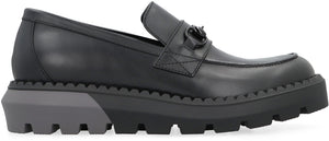 GUCCI Black Leather Loafers for Men