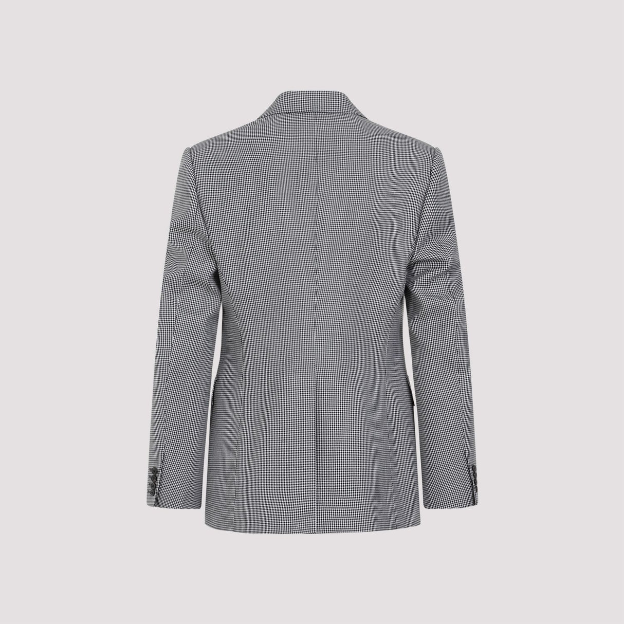 Áo Jacket Đen Nam 100% Lông Cừu FW23 Collection