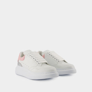 ALEXANDER MCQUEEN Oversized Luxe White Sneakers