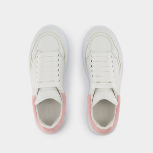 ALEXANDER MCQUEEN Oversized Luxe White Sneakers