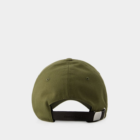 ALEXANDER MCQUEEN Men's Tan Varsity Skull Cap for FW23