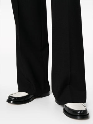 GUCCI Black Tailored Wool Trousers for Women | FW23 Collection