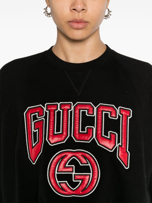 GUCCI Cotton Sweatshirt for Women - SS24 Collection