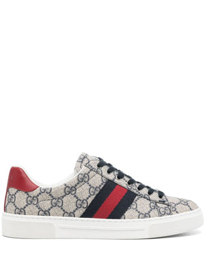 GUCCI Luxe Lace-Up Sneakers for Women