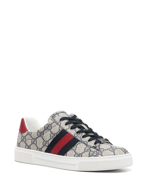 GUCCI Luxe Lace-Up Sneakers for Women