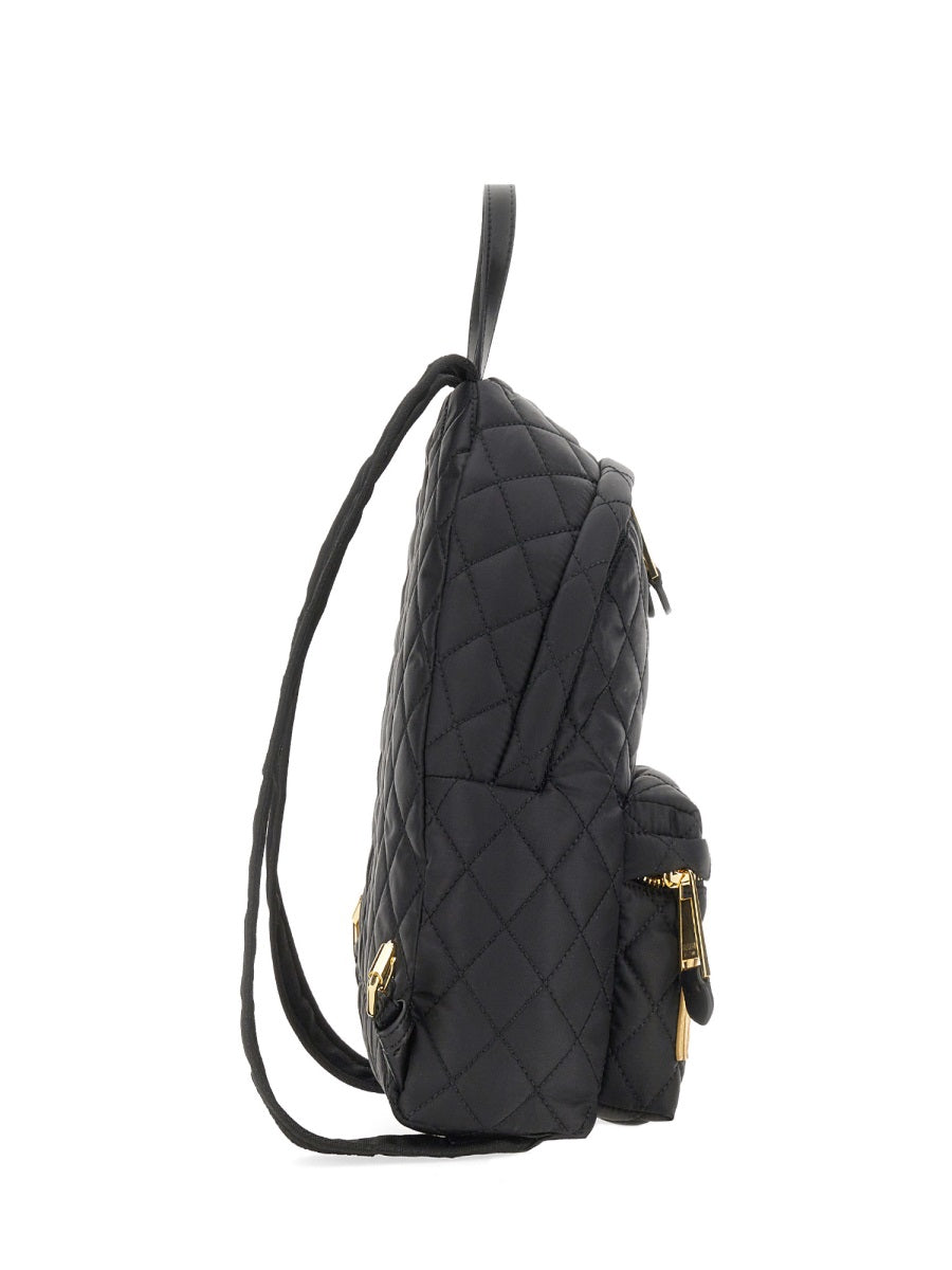 MOSCHINO COUTURE Quilted Nylon Mini Backpack