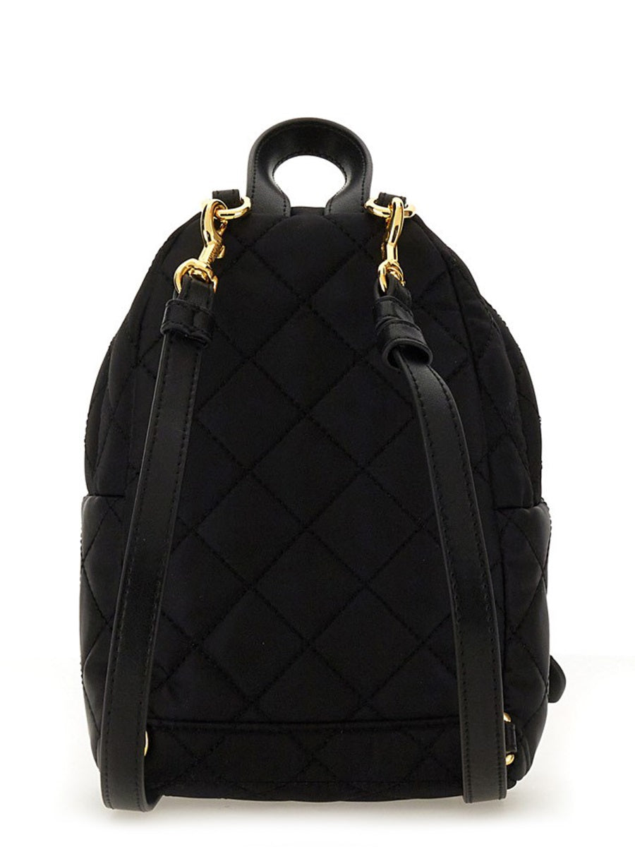 MOSCHINO COUTURE Quilted Nylon Mini Backpack - Classic Style for Everyday Use