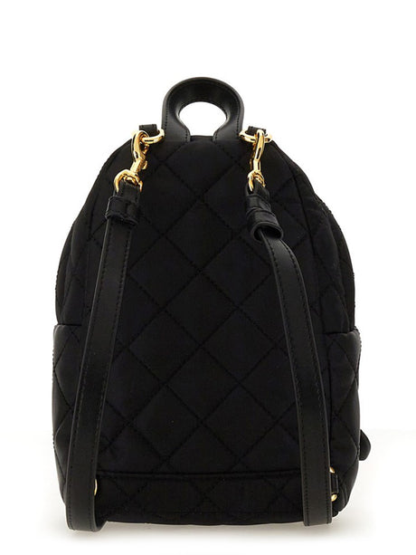 MOSCHINO COUTURE Quilted Nylon Mini Backpack - Classic Style for Everyday Use