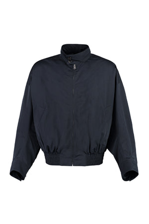 BOTTEGA VENETA Blue Nylon Windbreaker Jacket for Men