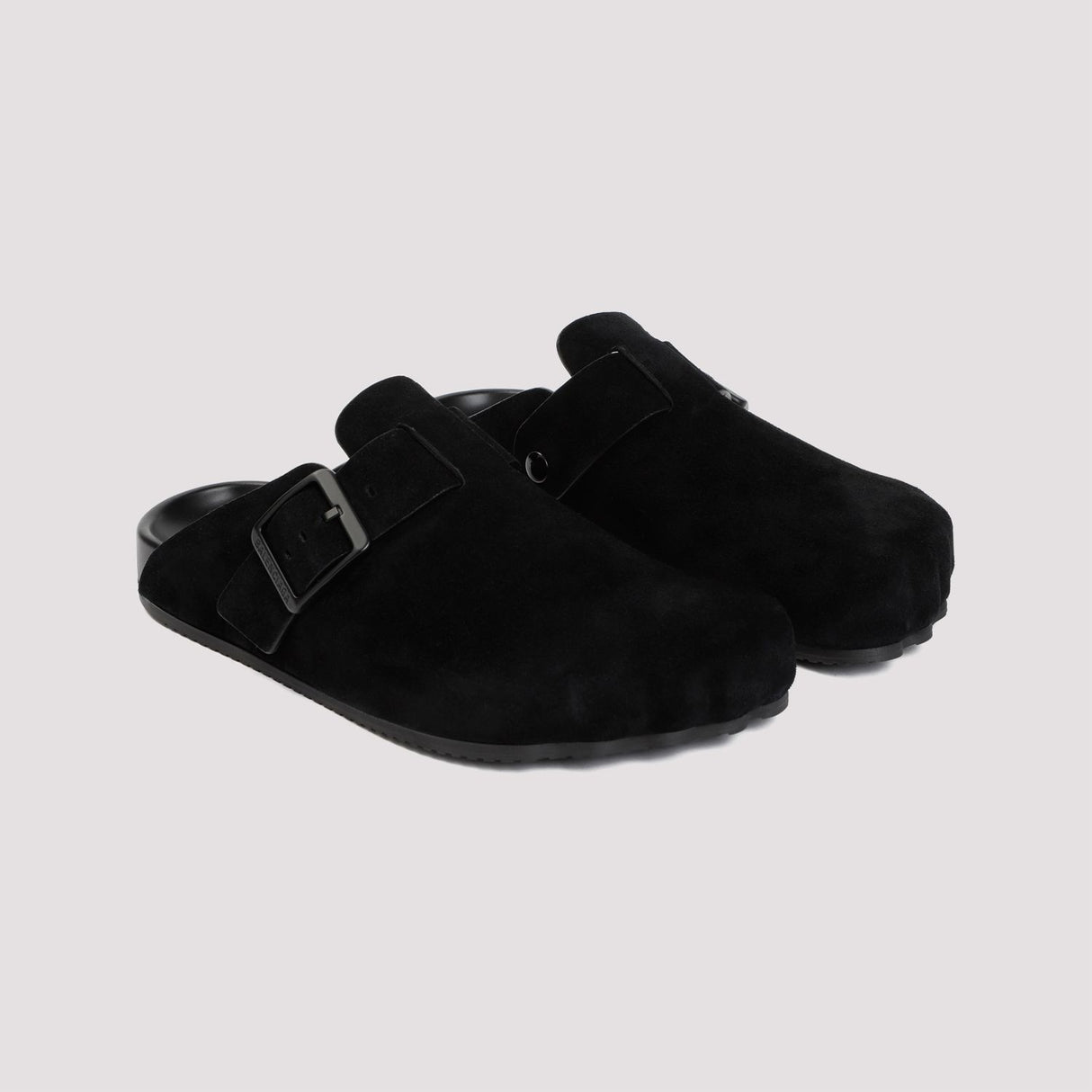 BALENCIAGA Black Elegant Sandals for Men