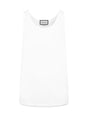 GUCCI Scoop-Neck Logo Tank Top