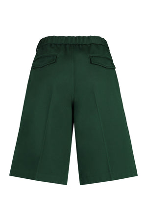 GUCCI Men's Green Bermuda Shorts for SS24