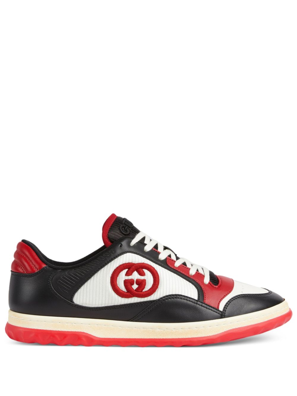 GUCCI Multicolor Leather Sneakers for Men by Luxury Designer, SS24 Collection